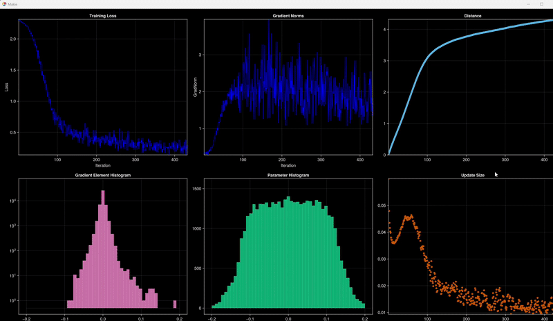 Training Visualisation